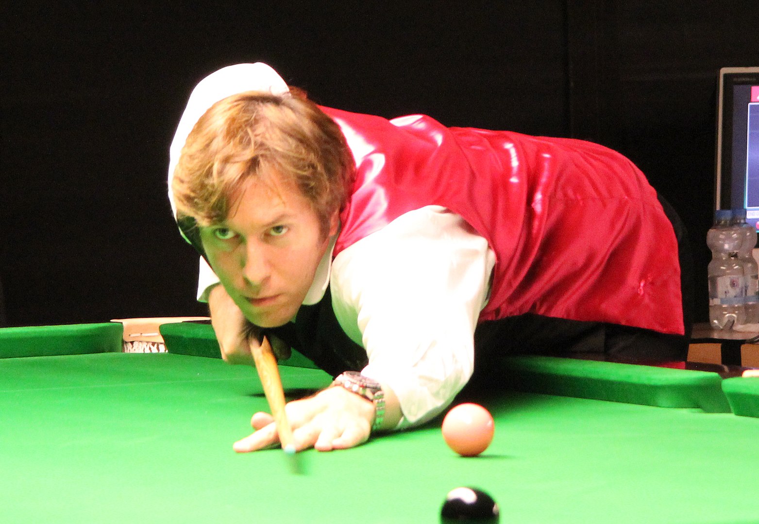 Dominic Dale during the 2011 Paul Hunter Classic - enlarge